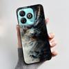 Phone Casing For ZTE Blade A75 4G Case Z2359 Luxury Dragon Cute Cool Boys Girls Black Matte Soft Silicone Protective Back Cover