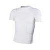 Adult Tight-Fit Shoulder Pad Protection Shirt for Rugby, Basketball, and Football Training