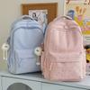 Schoolbag Korean Ins Wind Star Backpack Women, Large Capacity Junior High School Girls High School Student School Bag Leisure Travel Backpack