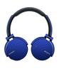 Sony MDR-XB650BT Wireless Headphones Heavy Bass Bluetooth Foldable Blue L