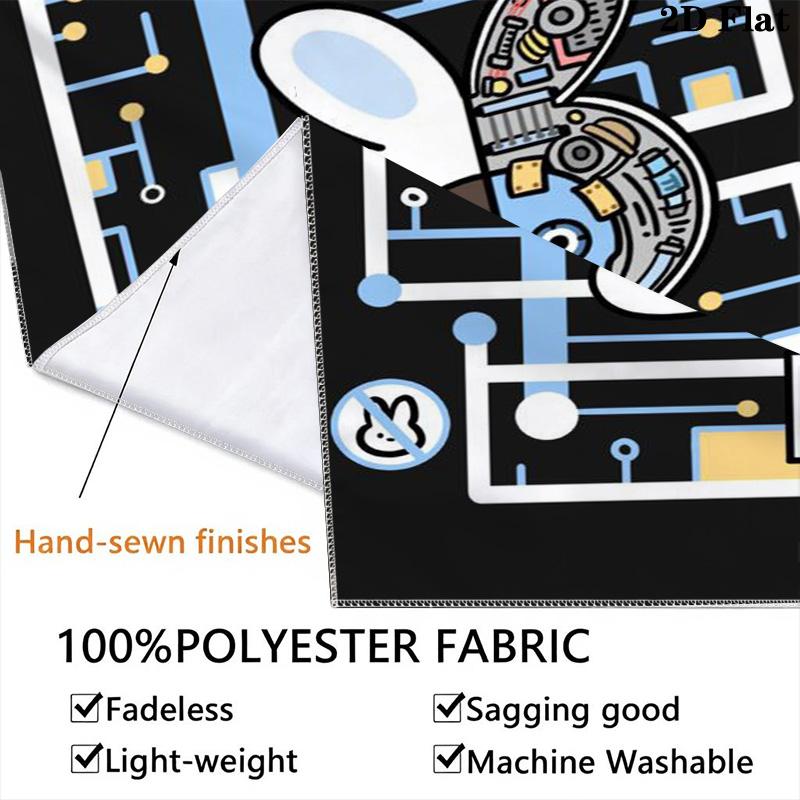 Roro Jump Robot Pattern Home Decor Tapestry, Wall Hanging, Decorative RV Wall Cloth.MGT0918593
