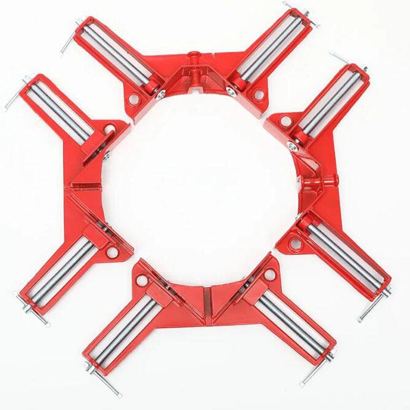 Rechtwinkelklemme Multifunktion 90 Grad Eckklemme, Bilderrahmenhalter, Glashalter, DIY Holzbearbeitung Handwerkzeuge