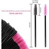 200 Einweg-Wimpernmaskenpinsel, Augenbrauen-Make-up-Applikator-Pinsel-Set