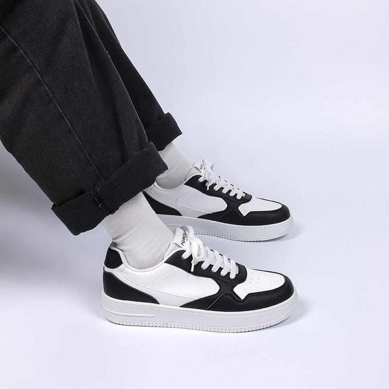 Kids Shoes Mens Thick Sole Casual Sneakers Low Top Breathable Comfortable Fashion Flat Shoes Daily Wear