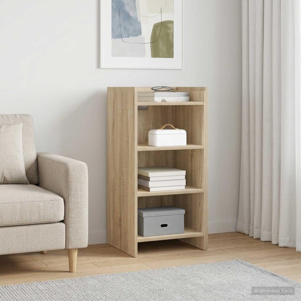 Sideboard Sonoma Oak 40 x 36 x 80 cm Engineered Wood