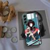 Vaporwave Glitch Anime Phone Case For Samsung Galaxy A12 A22 A32 A42 A52 A72 A54 A34 A24 A14 A73 A53 A33 A23 A13 5G F52 F62 Cove