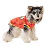 Striped Dog Tee Shirt Breathable Summer Puppy T-Shirt Stylish Loose Dog Tee for Small Dogs Schnauzer Bichon Frise