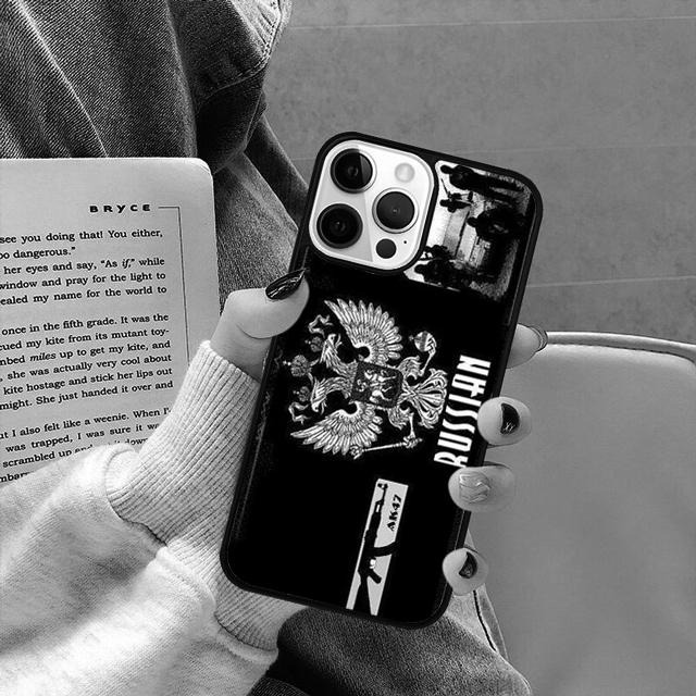 Russian Mafia Phone Case Cover for iPhone 16 15 SE2020 13 14 11 12 Mini Pro Max 6 7 8 Plus  coque fundas Shell