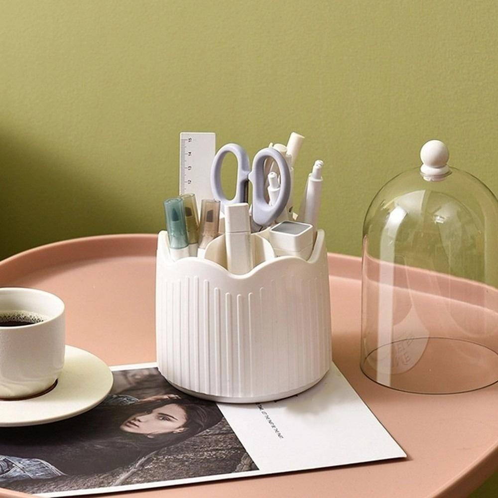 Dust-proof Cosmetic Storage Holder Detachable Desktop Makeup Organizer  Lipstick Eyebrow