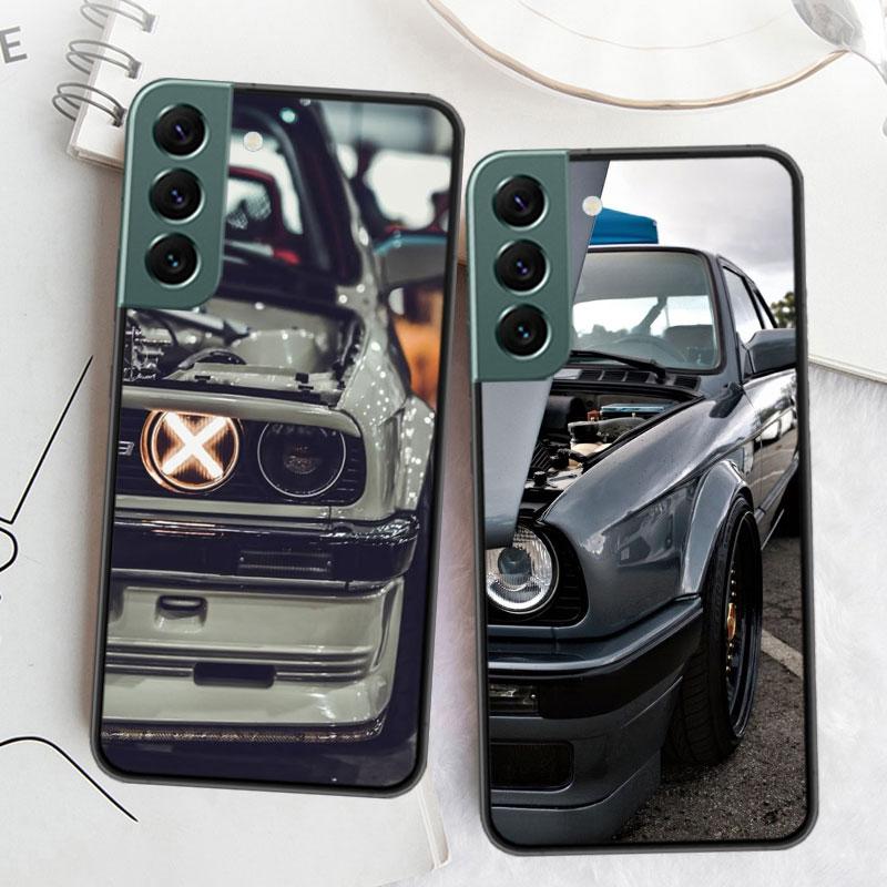Car for B- Bmwes-S E30 Phone Case For Samsung A15 A25 A35 A55 Galaxy A70S A50S A30S A30 A40 A71 A51 A41 A31 A21 A11 A01 A20S A10