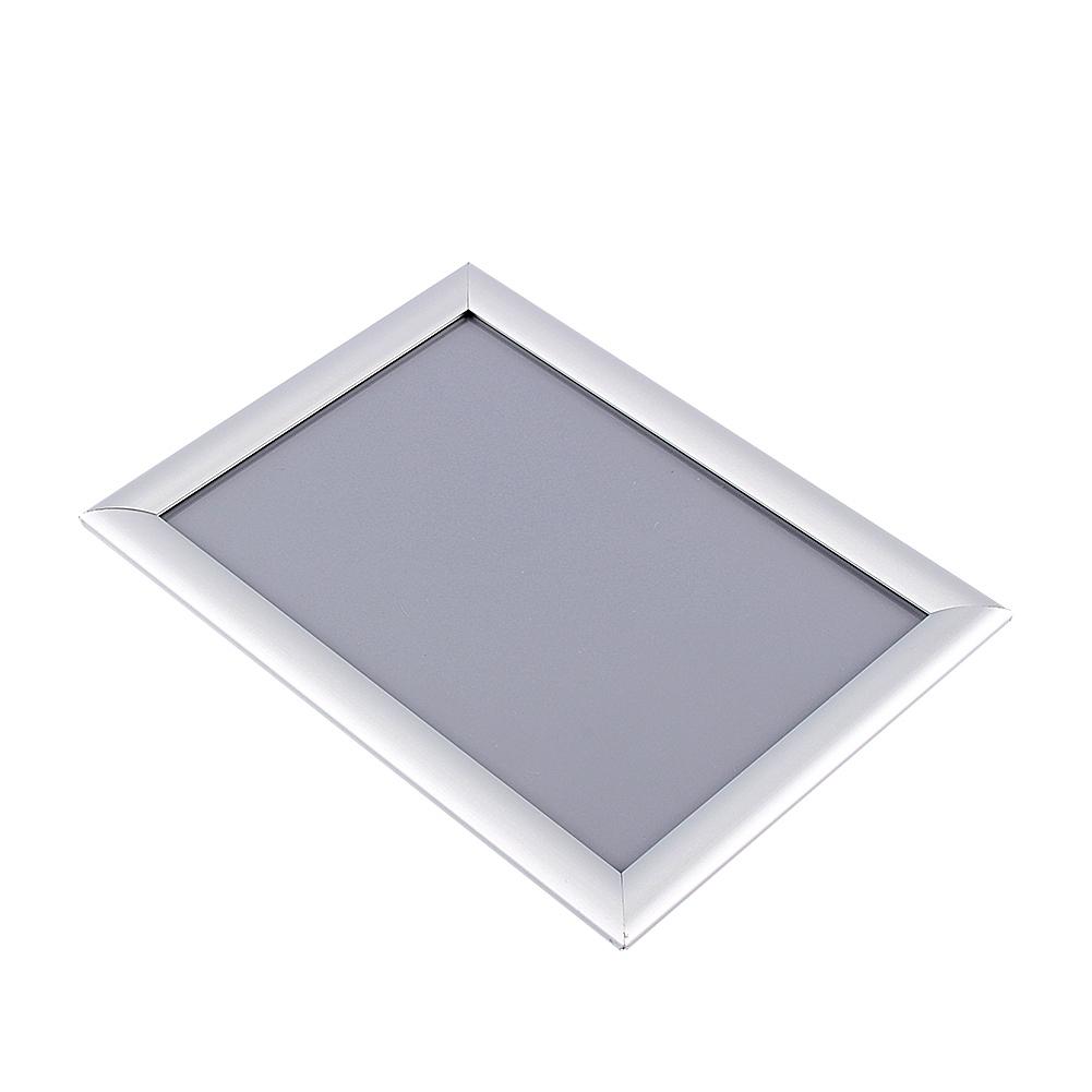

A4 Aluminium Snap Picture Frame Picture Poster Holders Clip Display Wall Notice Board Signs