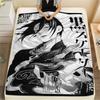 Coperta in Flanella con Stampa Black Butler, Alta qualità Confortevole per Tutte le Stagioni, Decorazione per la Casa, Calore e Comfort, Perfetta per Regali di Natale08