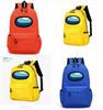 Kids Outdoor Among Us Themed Backpack With Padded Shoulder Straps And Multiple Storage Areas For School And Travel
