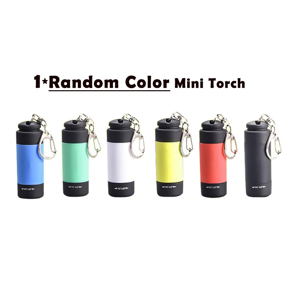 Ultra Bright Led Mini Pocket Torch Portable Rechargeable Keychain Flashlight Waterproof Outdoor Hiking Camping Emergency Lantern