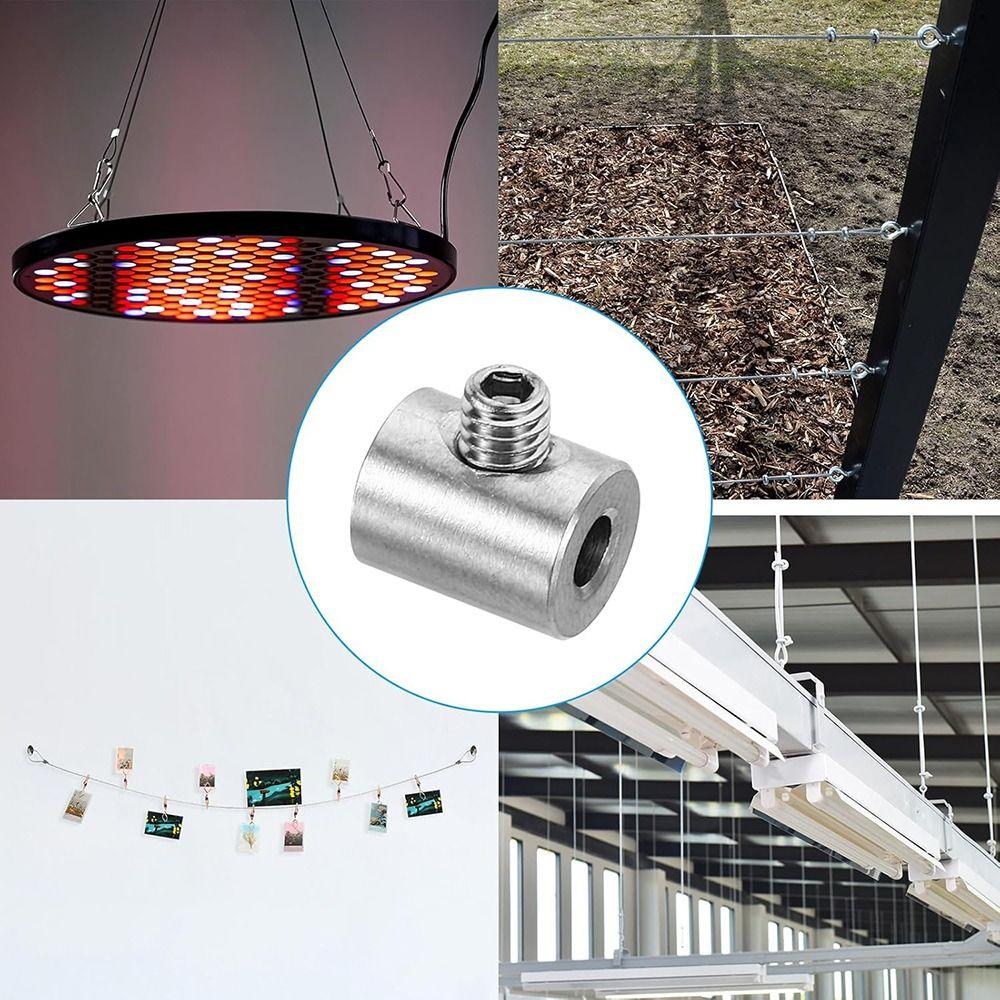 Adjustable Wire Rope Clamp Copper Hanging Clip Hardware Accessories Stainless Steel Cable Clamp