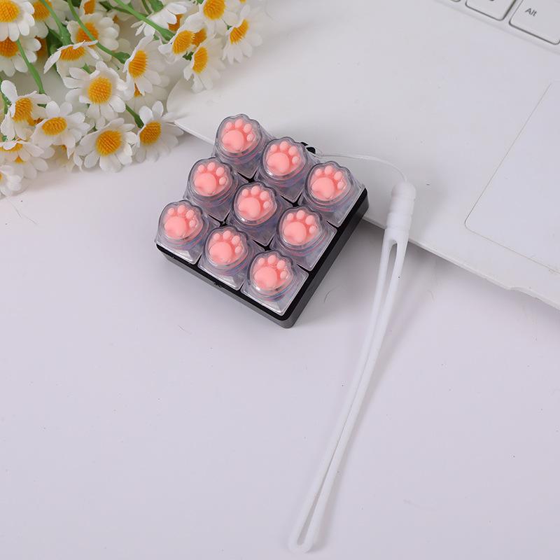 Amazon Cat Claw Keycap Mechanical Keyboard Soft Silicone Keychain Button Decompression Windmill Key National Wind Chinese Wind