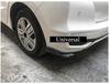 2ks Univerzální Vzhled Karbonových Vláken Auto Zadní Nárazník Spoiler Canards Ploutve Proti Nárazu Difuzor Lip Wrap Úhel Splitter Chránič Ochranné Sady