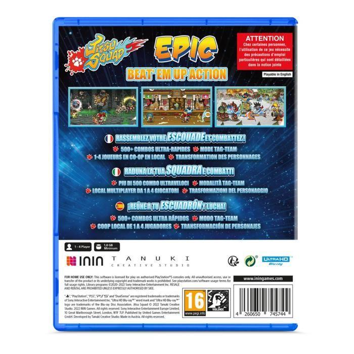 Jeu - JUST FOR GAMES - Jitsu Squad - PS5 - Action - Coopération Jusqu'à 4 Joueurs