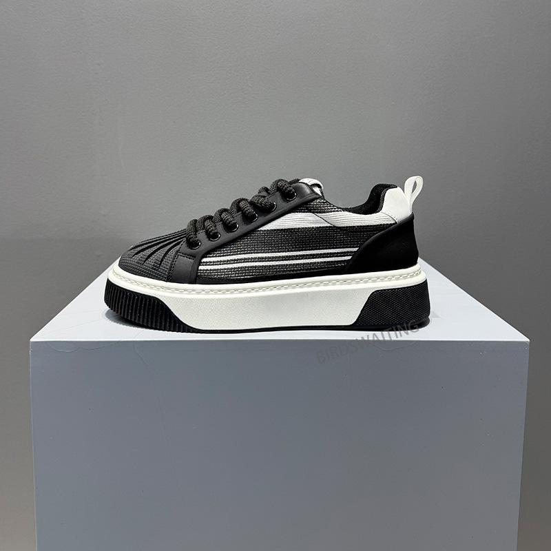 Shell Head Spring and Summer New Casual Platform Comfortable Low-top Board Shoes Cds