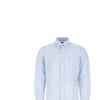 Polo Ralph Lauren Ss23 Logo Embroidered Striped Button-Down Long Sleeve Shirt Men shirts Blue 710740807001