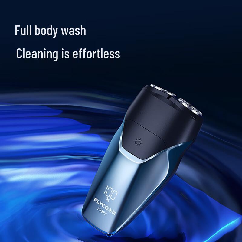 Flyco Smart Portable Dual-Head Rotary Electric Shaver