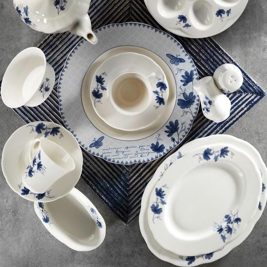

Kütahya Porcelain Bone Olympos 36 штук 9830 набор для завтрака с узором