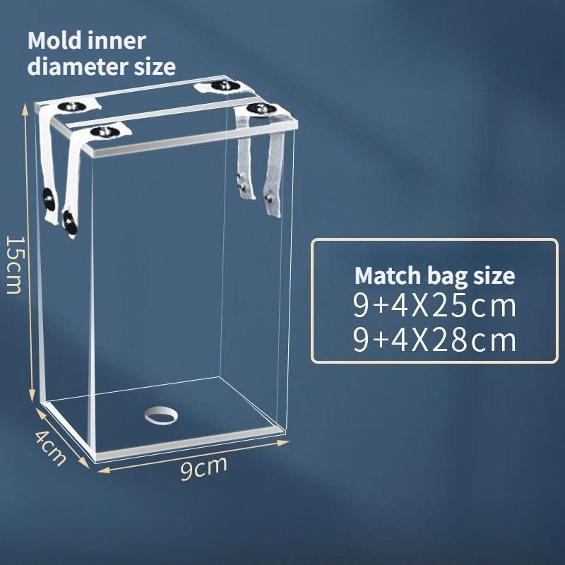 Acrylic Plastic Food Bag Rice Bags Used in Refrigerators and Supermarkets Vacuum Bag Compression Mold Rice Storage Transparent Rectangular