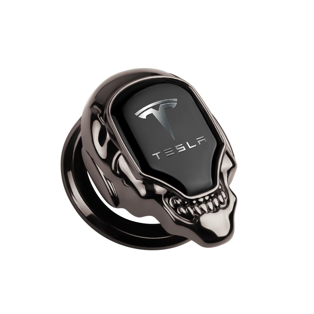 

Metal Car Ignition Device One-click Start Button Sticker for Tesla Model S X 3 Y Roadster Cybertruck Auto Interior Badge Decal For Tesla