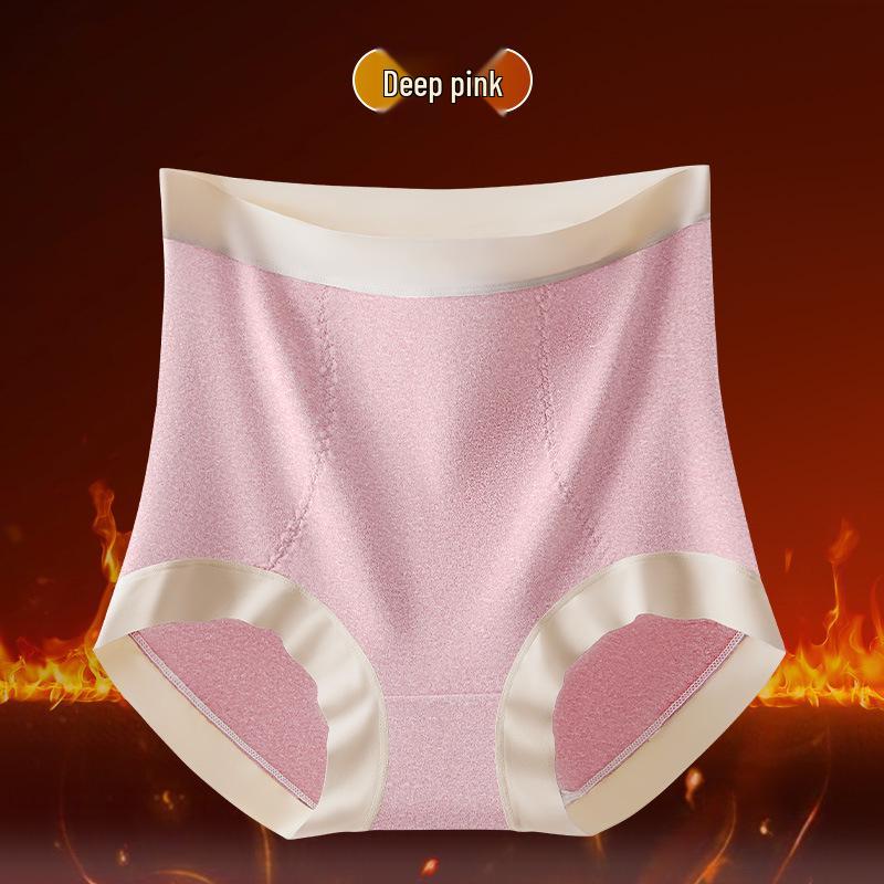 2025 Women's High-Waisted Warm Underwear: Cold Protection, Tummy Control, Butt Lifting, Antibacterial Crotch, Winter Briefs