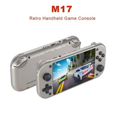 M17 Retro Handheld Video Game Console Open Source Linux System 4.3 Inch IPS Screen Portable Pocket Video Player for PSP