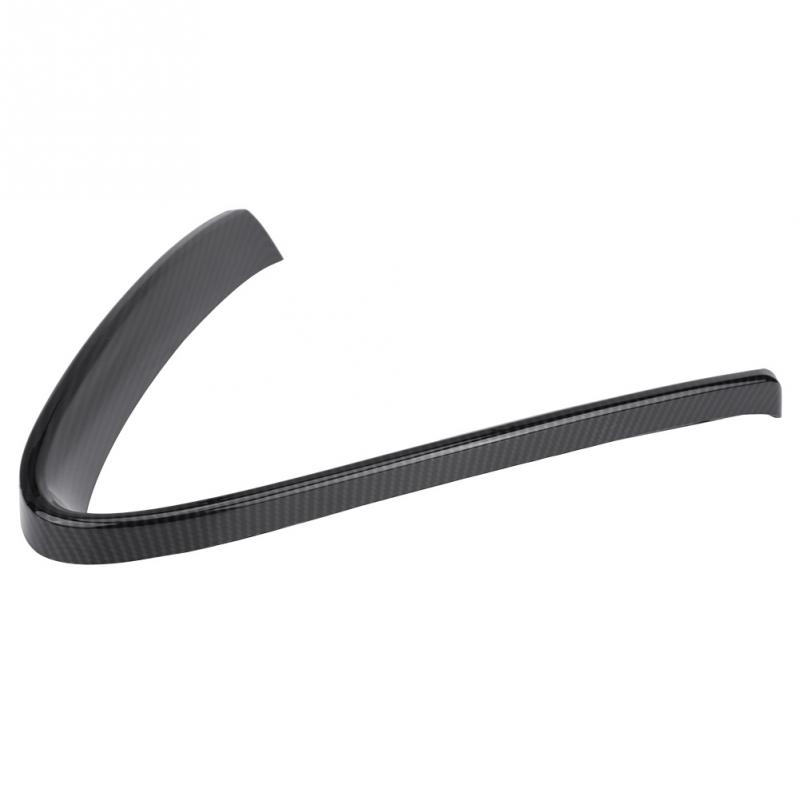 Car Exterior Front Grill Protective Frame Cover Trim Carbon Fiber for Alfa Romeo Giulia 2017- Car