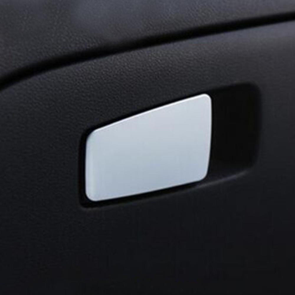 Color My Life Car Sticker Chrome Glove Box Handle Cover Glove Box Sticker For Hyundai New Tucson 2015 2016 2017 LHD