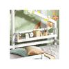 Children's Bed - MUVOE - 90x200 - White - Solid Wood - Scandinavian Style