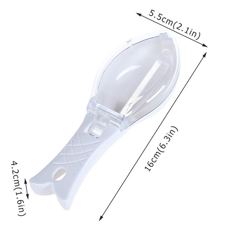 Creative Fish Cleaning Tools Cooking Tools Plastic Scraping Scales Device Kitchen Accessories