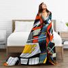Warm Soft Blanket Travel Office Cartoon T-Transformers Autobots Bedding Throws Anime  Flannel Bedspread For Couch Sofa Bed Cover