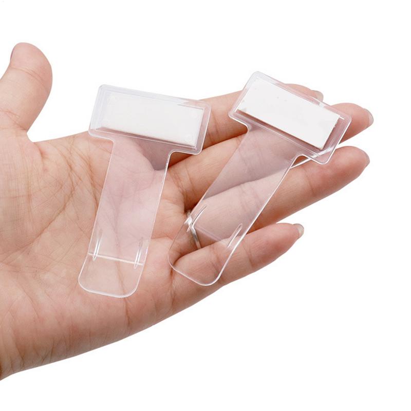 1PC Transparent Car Window Glass Fastener Clip Car Parking Ticket Clip Fastener Time Note Bill Card Holder Sticker Organizer