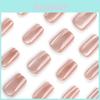Cat Eye Short Ladder Simple Wearable Autumn Winter Nail Stickers For White And Elegant Manicure