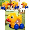 Childrens Puzzle Toy Ride On Cart With Pull String Duck Baby Toy For Toddlers