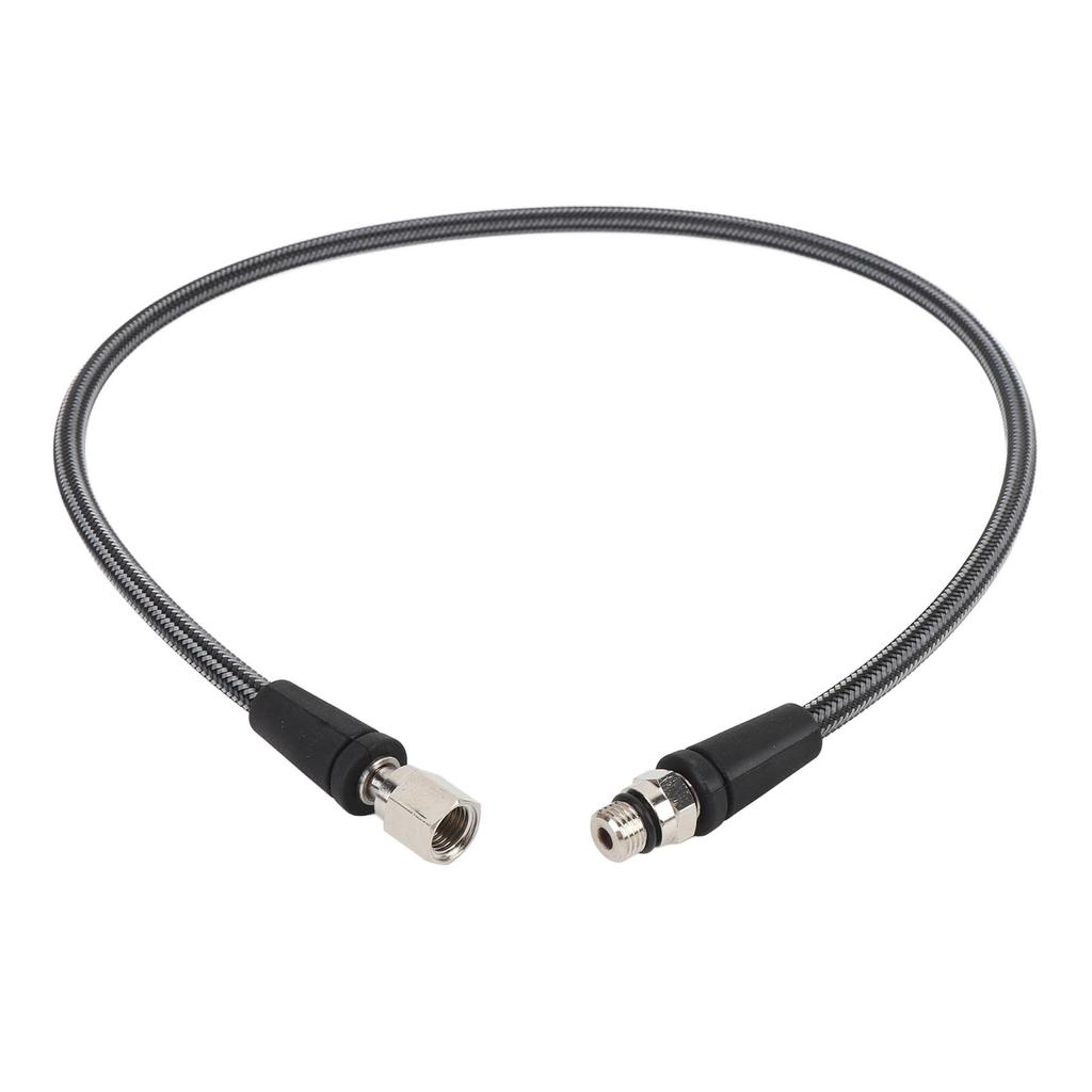 Scuba Diving High Pressure Hose 80cm Carbon Fiber Braiding Flexible Diving Pressure Gauge Hose for B