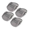 4PCS Caravan Jack Pads Load Dispersion Rust Proof High Strength Heavy Duty Jack Lifting Pad Adapter 