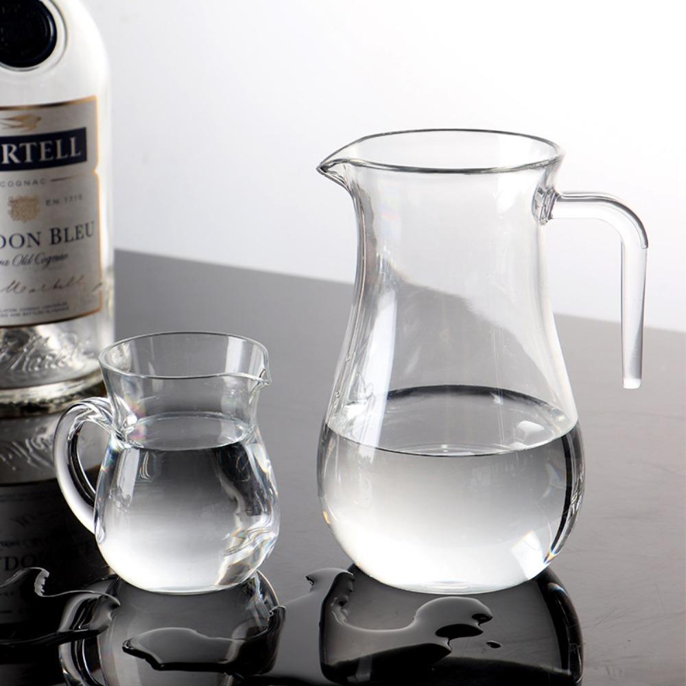 Transparent Acrylic Wine Decanter with Sacle Kettle Juice Pot Wine Dispenser  Liquor