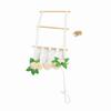 Hairpin Storage Organizer Rustic Flower Hanging Hair Accessories Holder Bedroom Wall Hanging Decor
