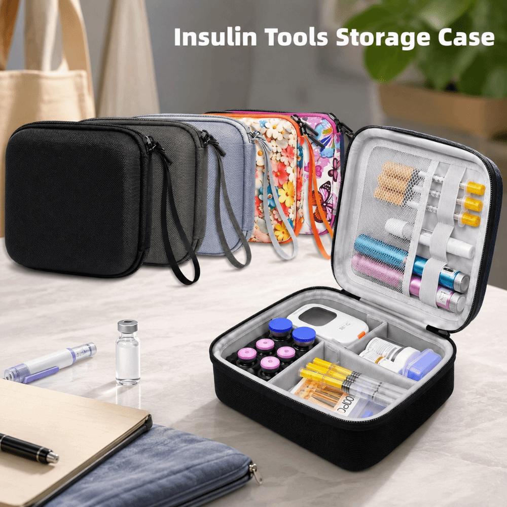 Wear-resistant Insulin Tools Storage Case Waterproof Insulin Pen Protective Box for Home