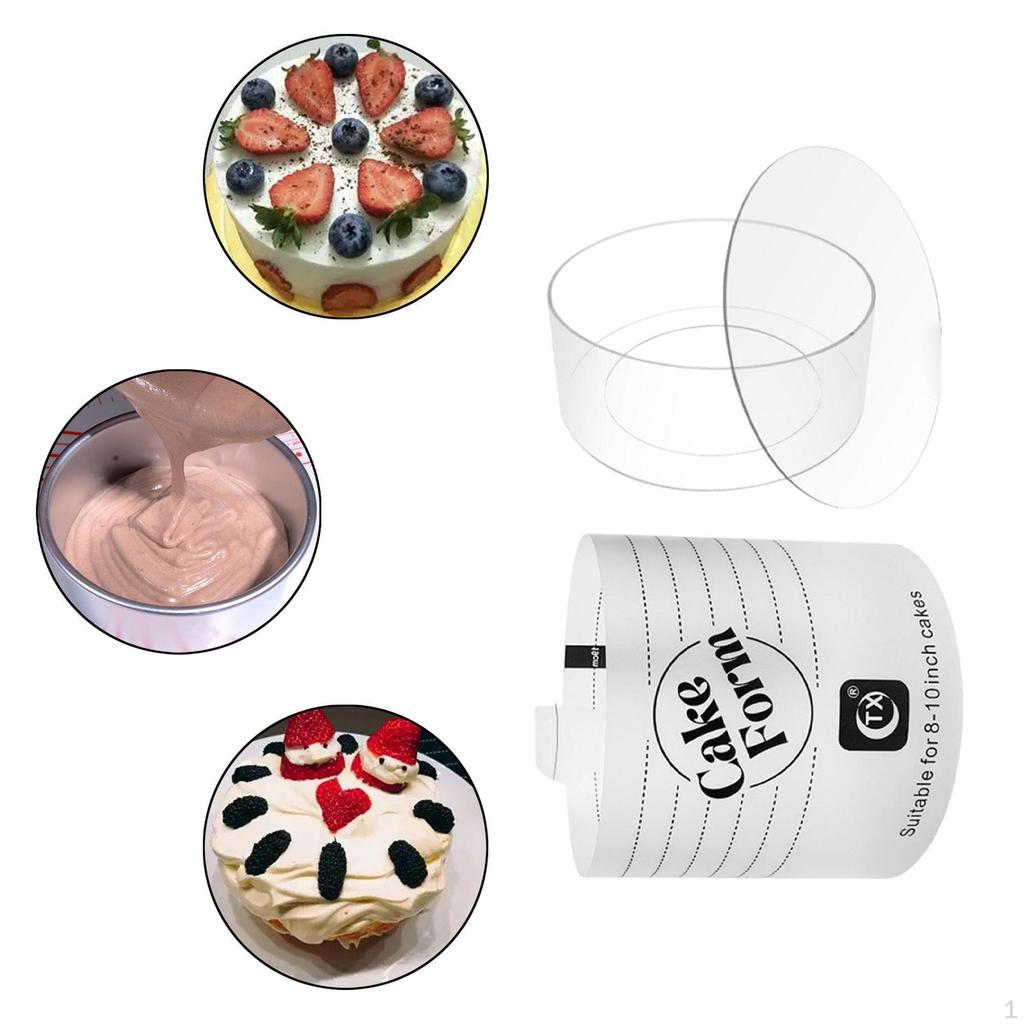 Akrylová dortová forma Multifunkční Odolnost Přenosná DIY Nástroj na výrobu