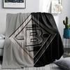 1pc Borussia Print Flannel Blanket, High quality Comfortable for All Seasons, Home Decor, Warmth and Comfort, Perfect for Christmas Gifts16