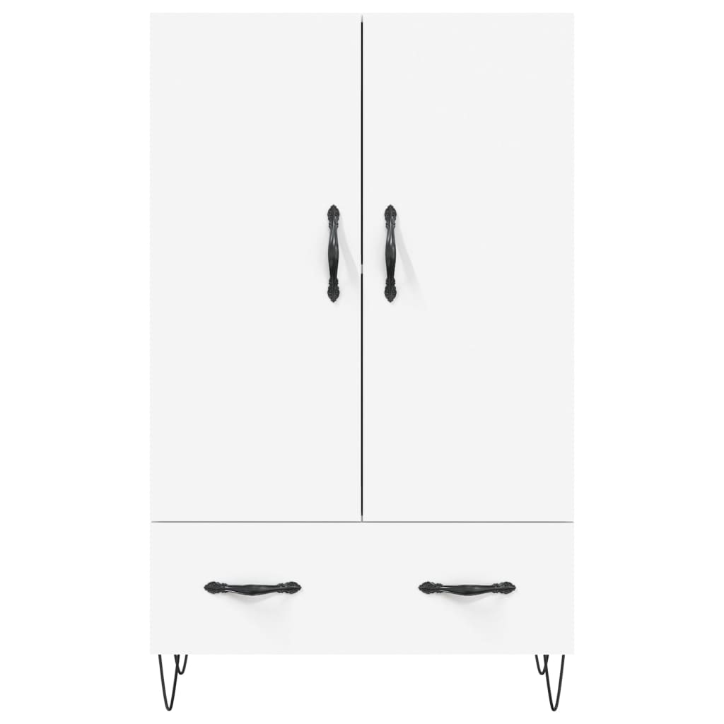 Highboard White 69.5 x 31 x 115 cm Particleboard