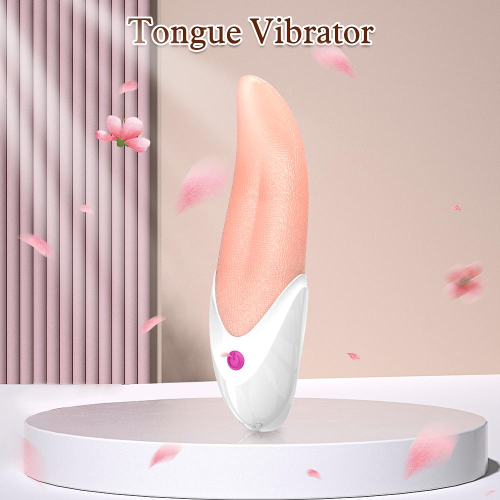 Adult Supplies Penetration Vagina Vibrator Tongue Licking Nipple Vagina Dildo Vibrator Masturbation Tools Women Men Sexmachine