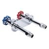 Grifo de Agua Sin Escarcha 3/4 Macho GHT Latón Antihielo Grifo de Agua Caliente Fría para Exteriores