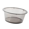 Large Transparent Laundry Basin Household Plastic Simple Thickened Washbasin Student Dormitory Plastic Basin Grey