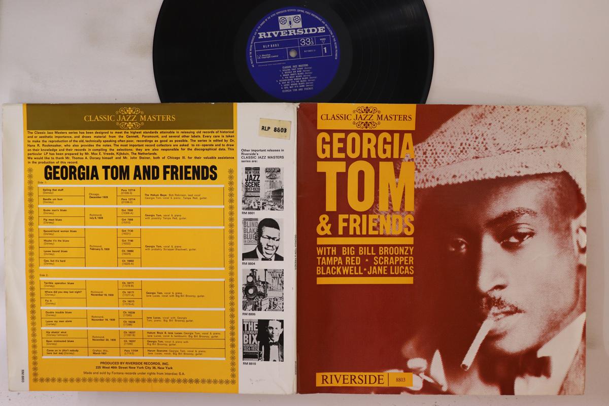 

LP Record GEORGIA TOM Georgia Tom Friends RLP8803 RIVERSIDE 1965 UK Blues Used